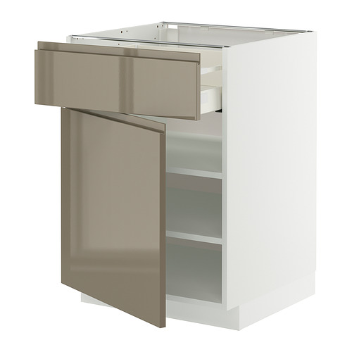 METOD/MAXIMERA põrandakapp sahtli/uksega