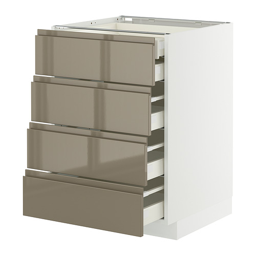 METOD/MAXIMERA põr.kapp/4 esip/2 mad/3 kes sahtlit