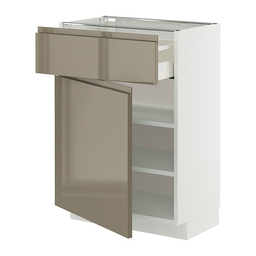 METOD/MAXIMERA põrandakapp sahtli/uksega