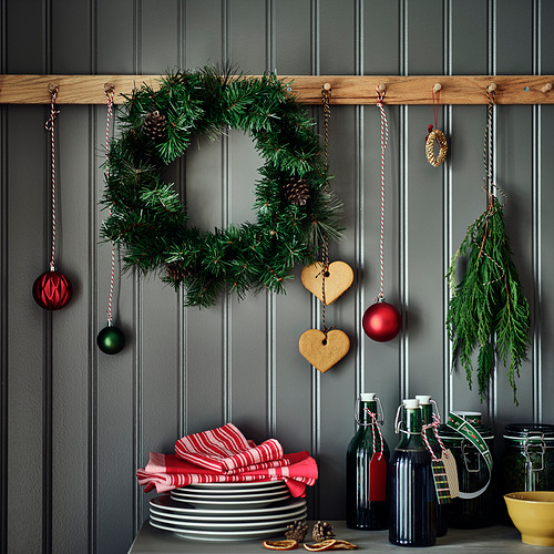 VINTERFINT, artificial wreath