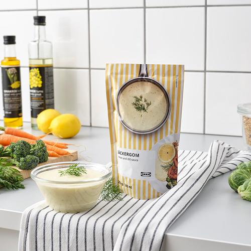 LÄCKERGOM lemon and dill sauce 250 g IKEA Eesti