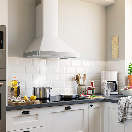 NILSBYN, wall mounted extractor hood