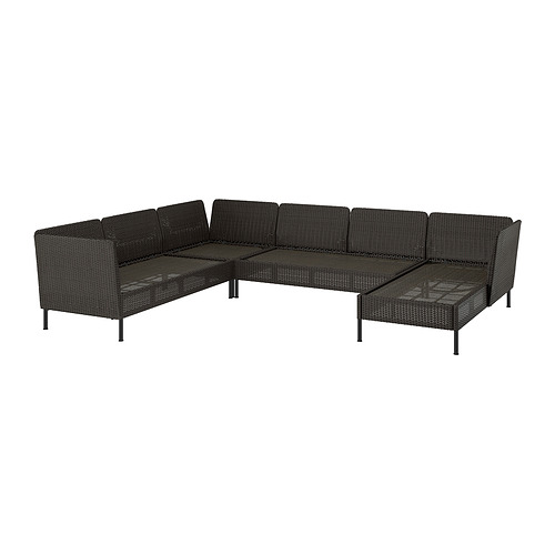 VITTSKÄR, penkiavietė kampinė modulinė sofa