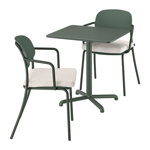 VISINGSÖ/VISINGSÖ, stalas ir 2 kėdės