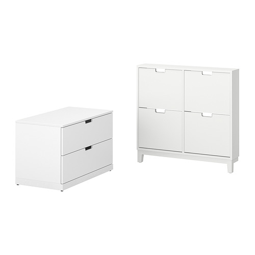 STÄLL/NORDLI hallway furniture, set of 2