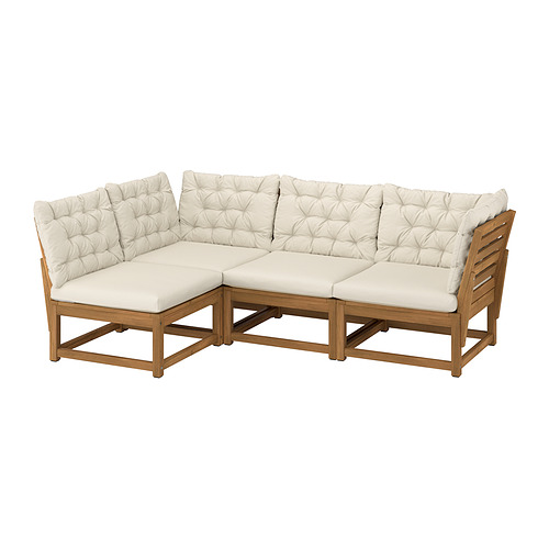 NÄMMARÖ, trivietė kampinė modulinė sofa