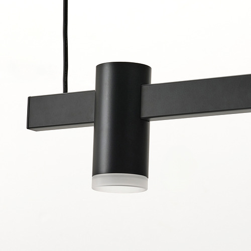 KRANSALG, pendant lamp with 5 lamps