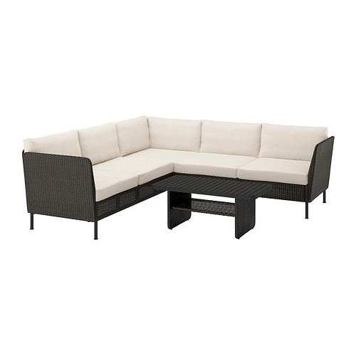 VITTSKÄR, 4-seat conversation set, outdoor
