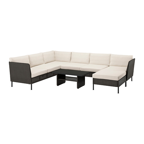 VITTSKÄR, 5-seat conversation set, outdoor