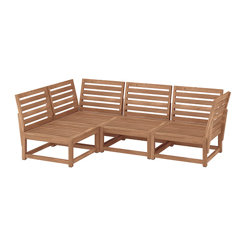 NÄMMARÖ модульный угловой диван, 3-местный