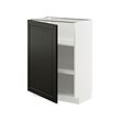 METOD base cabinet with shelves