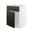 METOD base cabinet f sink w door/front