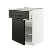 METOD/MAXIMERA base cabinet with drawer/door