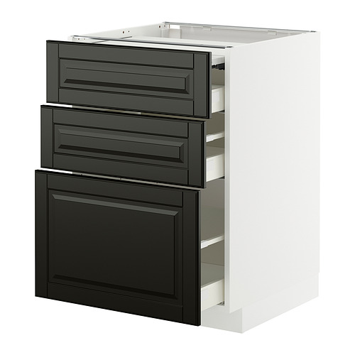 METOD/MAXIMERA põr.kapp väljat. tööpind/3 sahtlit