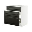 METOD/MAXIMERA base cab f sink+3 fronts/2 drawers