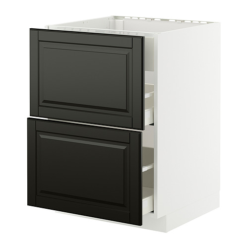 METOD/MAXIMERA sahtliga põr-kapp pliidile/õhupuh.