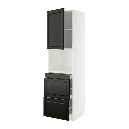 METOD/MAXIMERA kõrge kapp komb. mikro. ukse/3 shtl