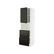 METOD/MAXIMERA hi cab f micro w door/2 drawers