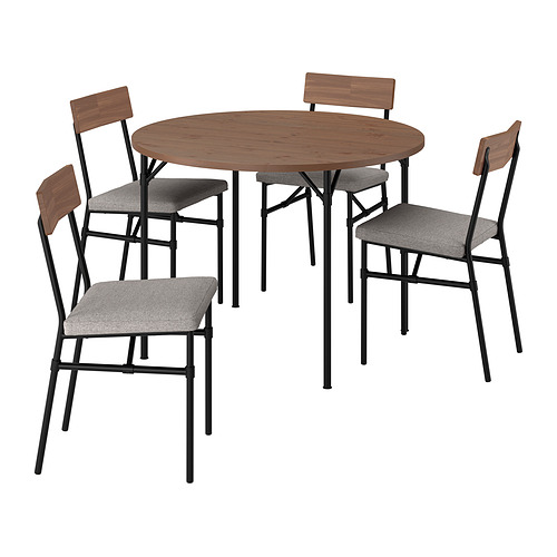 GRÖTÅN/GRÖTÅN, galds un 4 krēsli