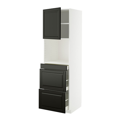 METOD/MAXIMERA, kõrge kapp komb. mikro. ukse/3 shtl