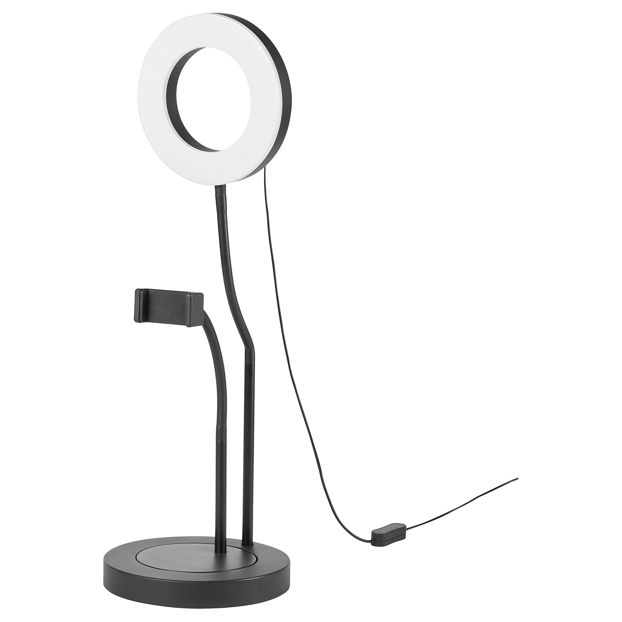LÃ…NESPELARE ring light with phone holder IKEA Eesti