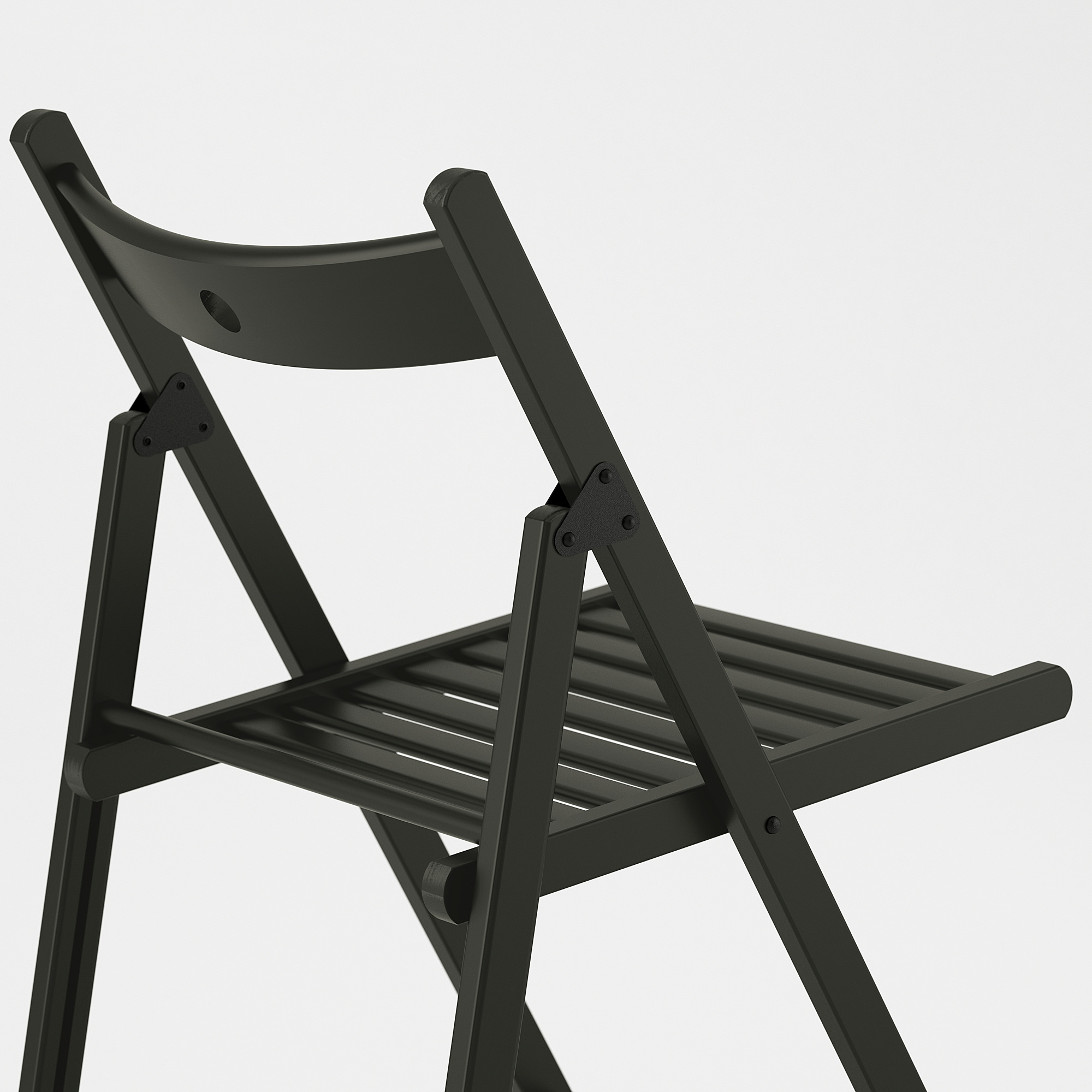 TERJE folding chair black IKEA Latvija