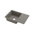 KILSVIKEN inset sink, 1 bowl with drainboard