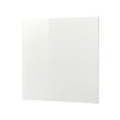 High-gloss white/laminate
