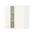 METOD wall cabinet with shelves/2 doors