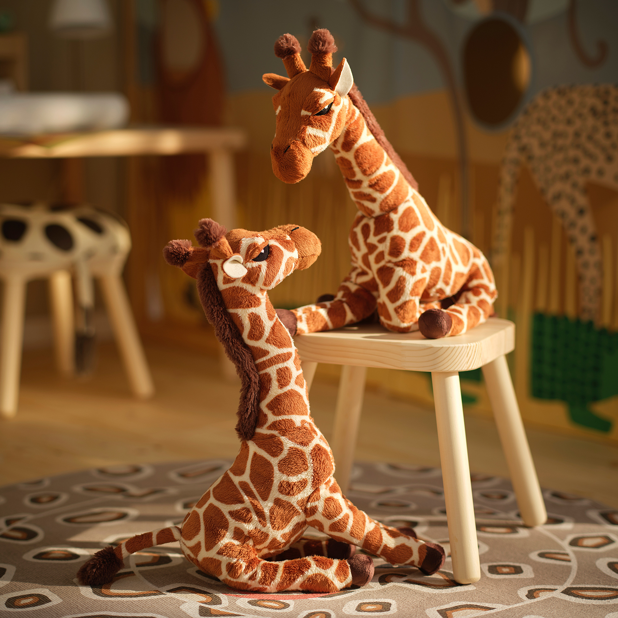 SANDLÖPARE soft toy giraffe calf/brown | IKEA Eesti