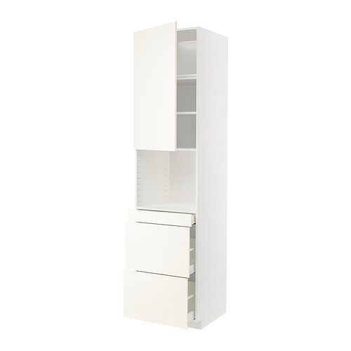 METOD/MAXIMERA, hi cab f micro combi w door/3 drwrs