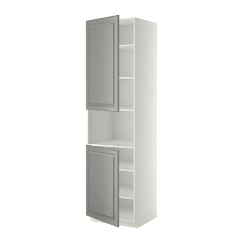 METOD high cab f micro w 2 doors/shelves