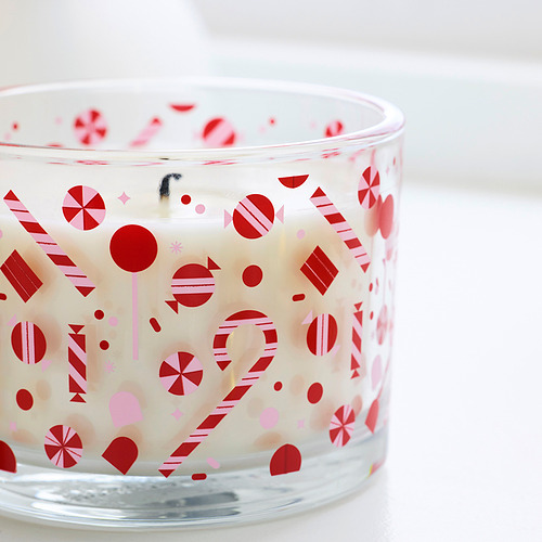 VINTERFINT, scented candle in glass