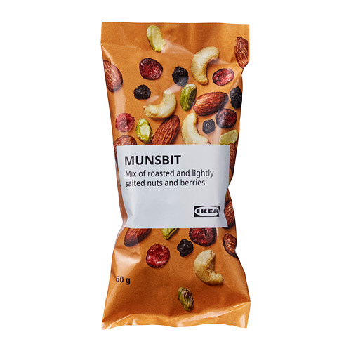 MUNSBIT, röstitud pähklite/marjade segu