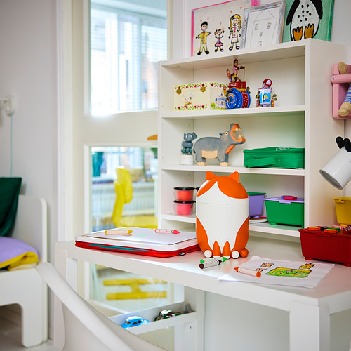 GREJSIMOJS, storage with lid