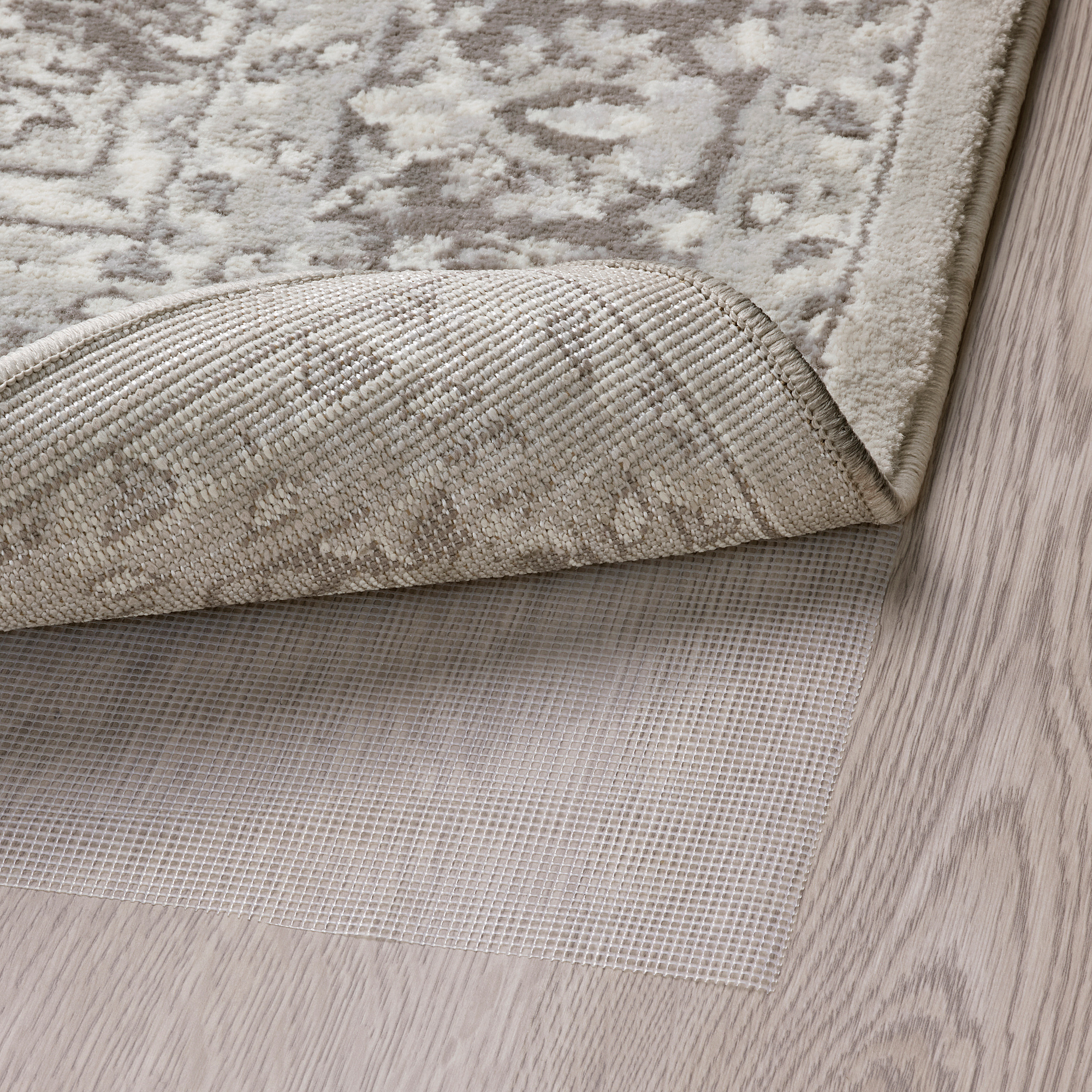 VEDBÄK rug, low pile light grey 133x195 cm IKEA Lietuva