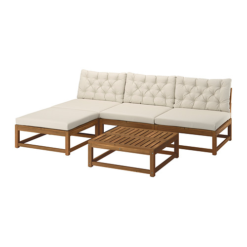 NÄMMARÖ, trivietis poilsio baldų komplektas