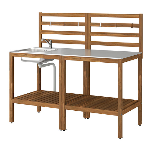 NÄMMARÖ, кухня с мойкой, для улицы