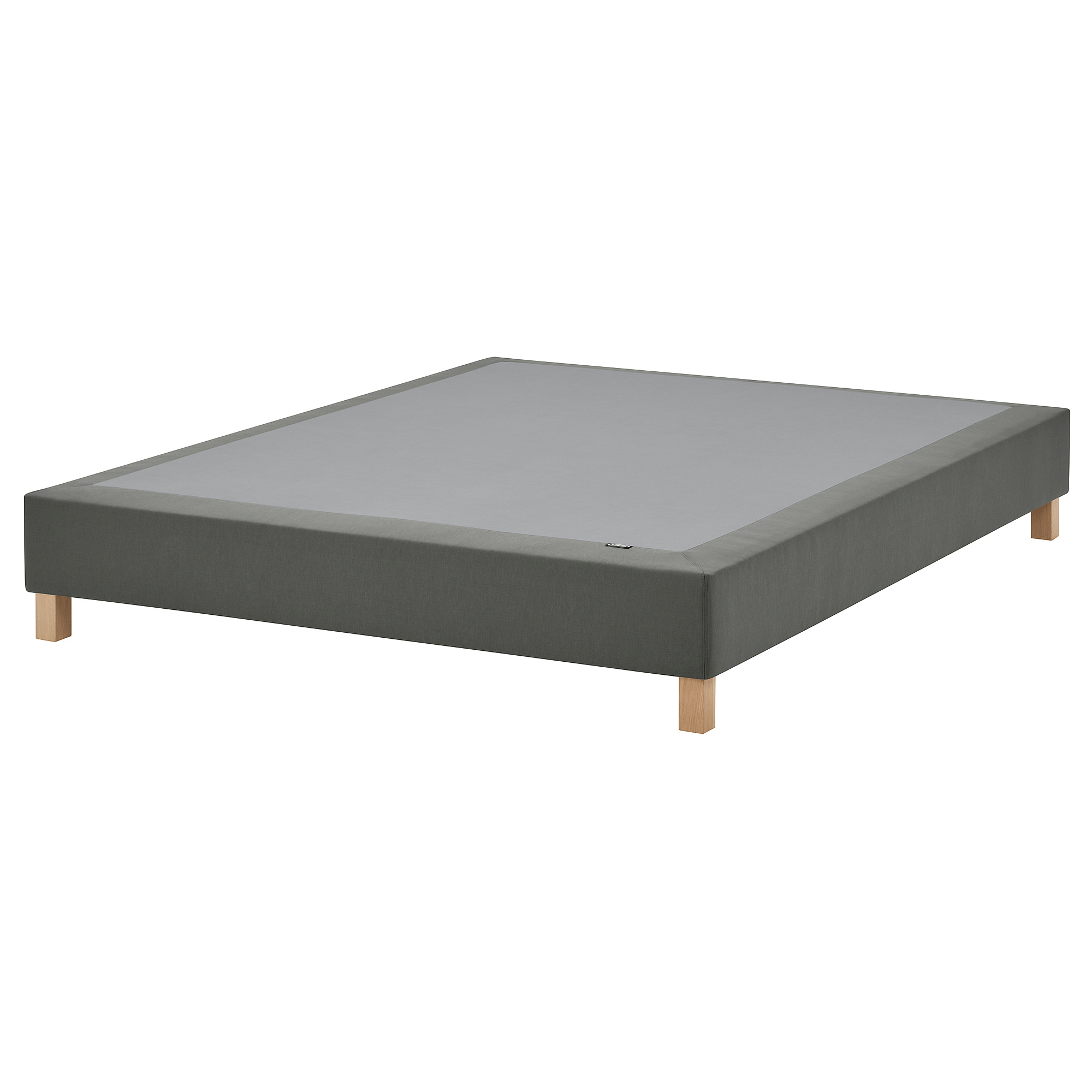 LYNGÖR slatted mattress base with legs dark grey 160x200 cm IKEA Latvija