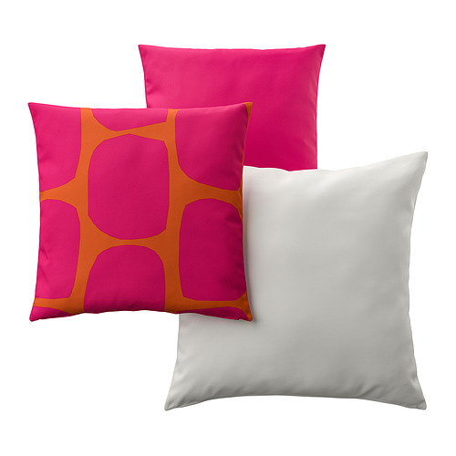 HJÄRTERÖ/GULLBERGSÖ, комплект подушек, 3 шт.