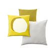 HJÄRTERÖ/GULLBERGSÖ cushion, set of 3