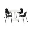 LIDÅS/DOCKSTA table and 4 chairs