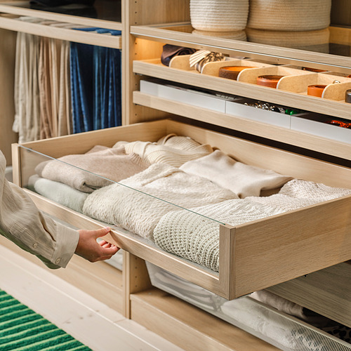 KOMPLEMENT, stalčius su stikliniu priekiu