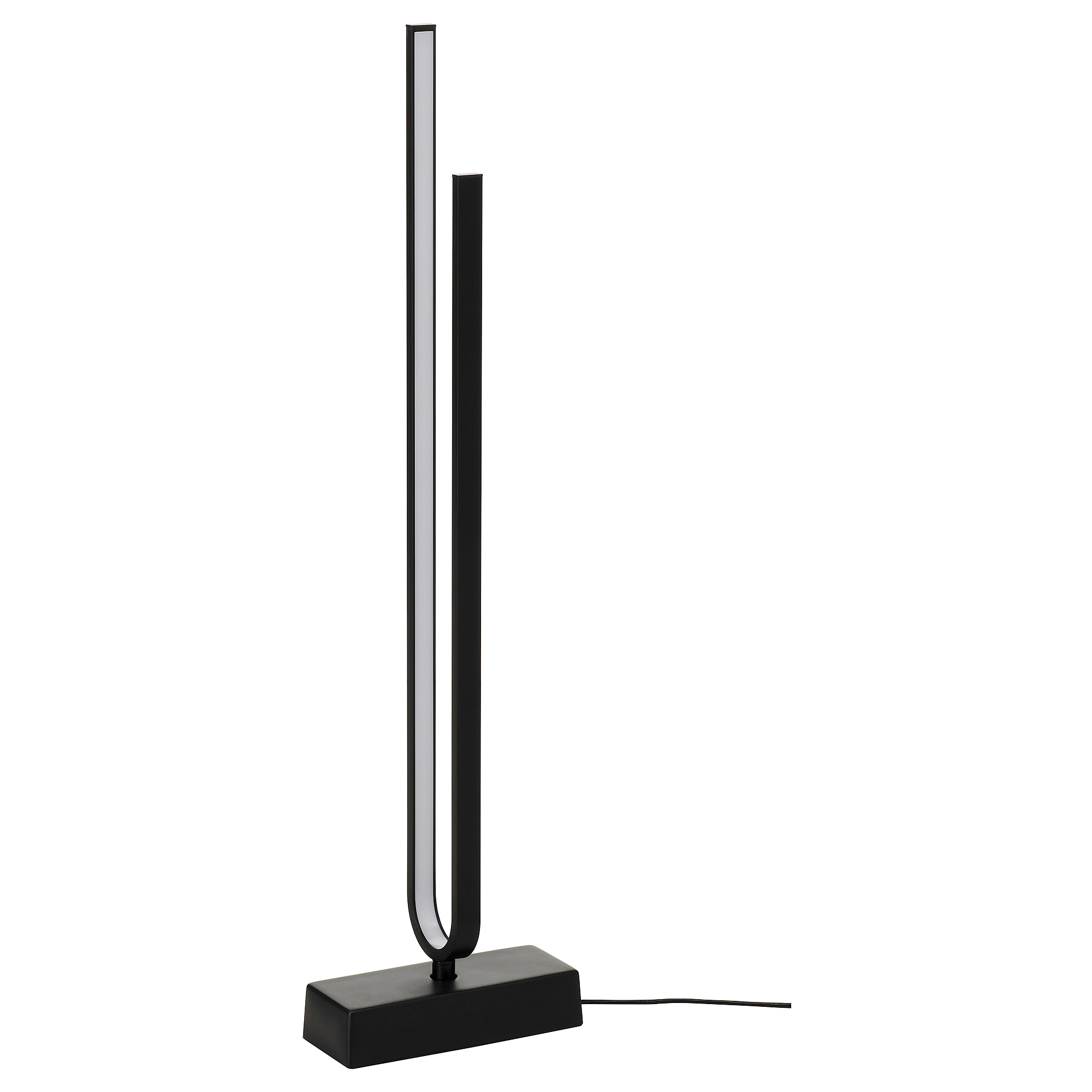 PILSKOTT LED floor lamp smart black IKEA Latvija
