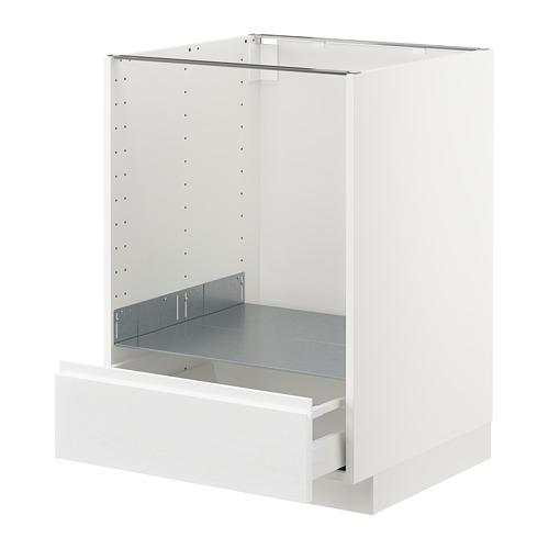 METOD/MAXIMERA напольный шкаф д/духовки, с ящиком