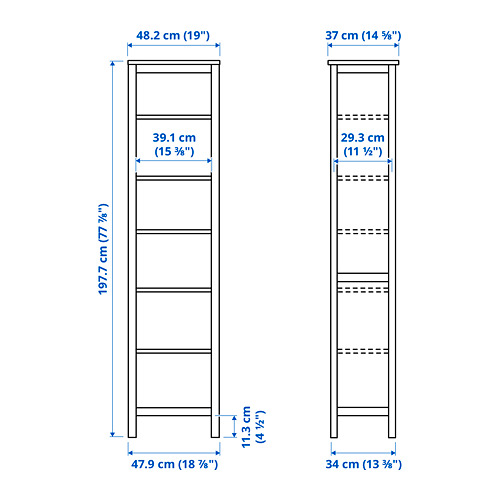 HEMNES стеллаж