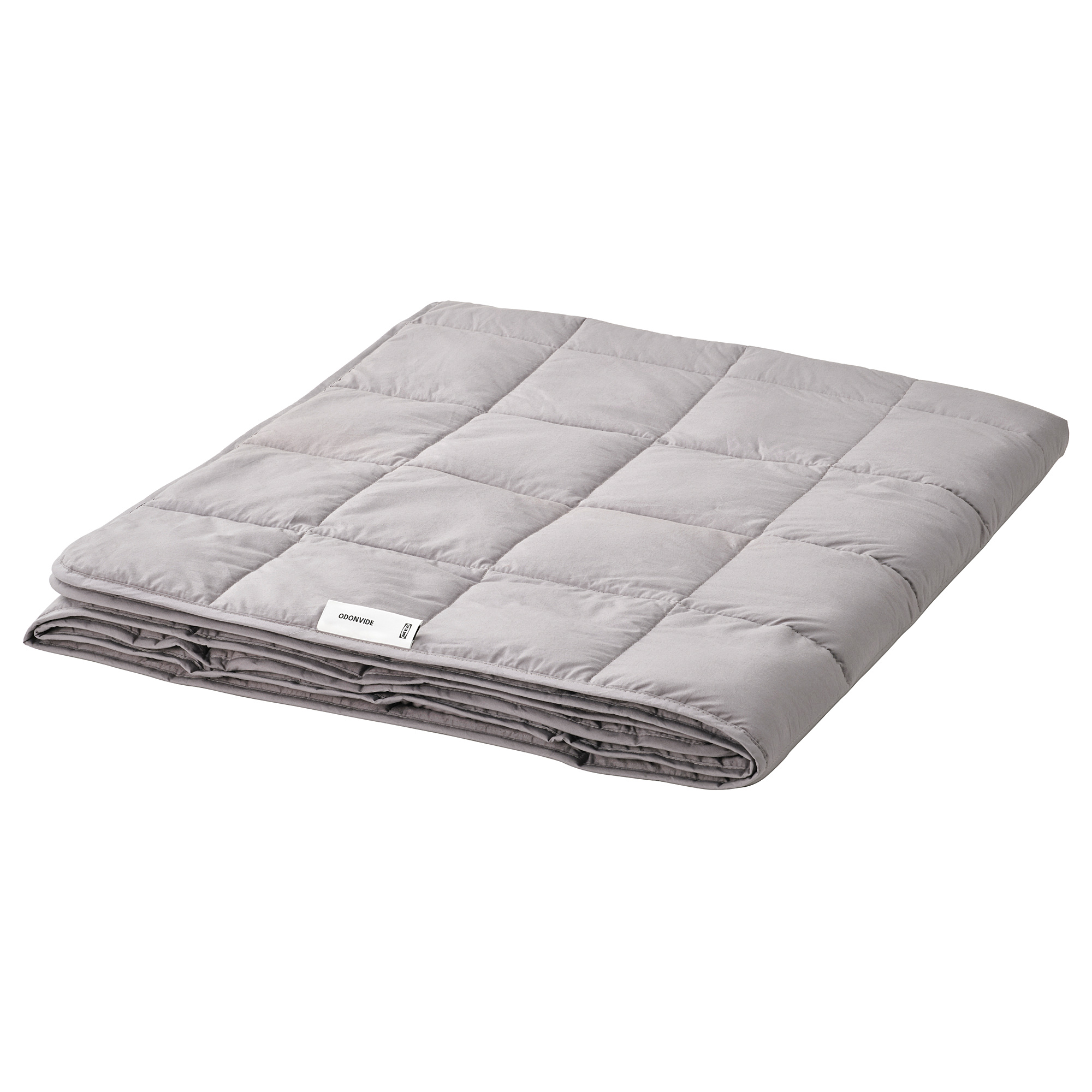 ODONVIDE weighted blanket, light warm dark grey IKEA Eesti