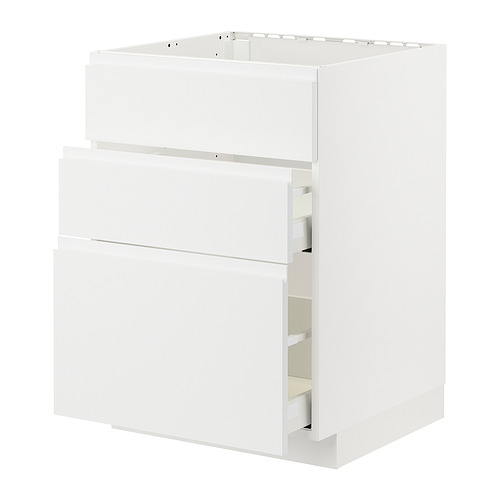 METOD/MAXIMERA sahtliga põr-kapp pliidile/õhupuh.