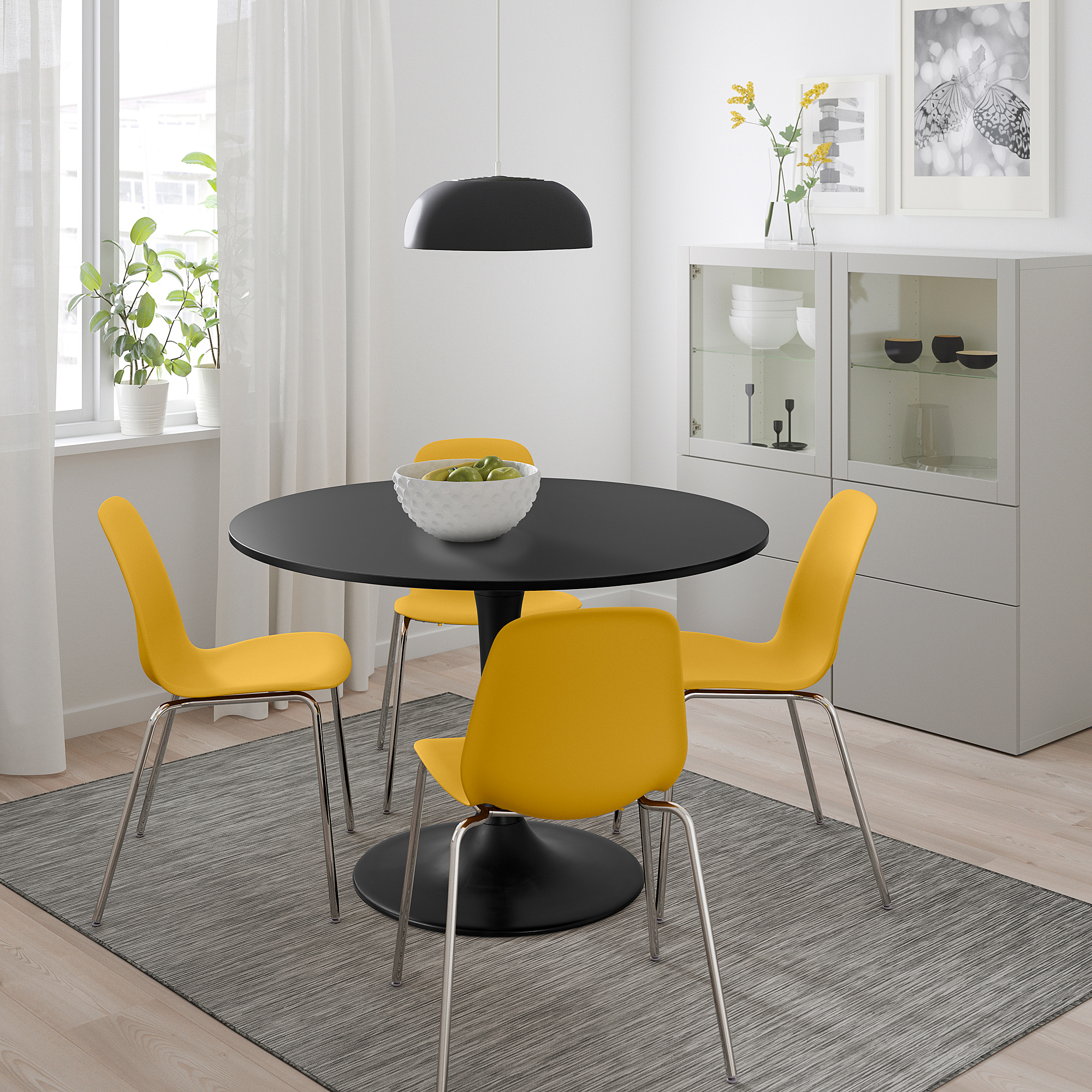 DOCKSTA underframe black IKEA Eesti