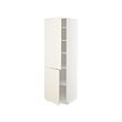 METOD high cabinet with shelves/2 doors